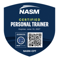 NASM CPT badge