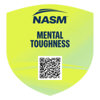 NASM Mental Toughness badge